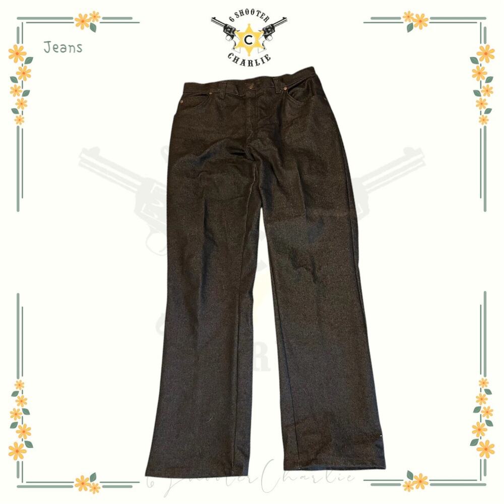 Vintage Women's Sheplers High Waist Jeans Size 18 R Black Made in USA!